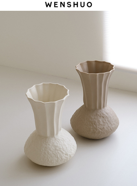 速发W摆SHUO花侘寂大 瓶轻奢高档别墅酒店装饰样板房插花E件