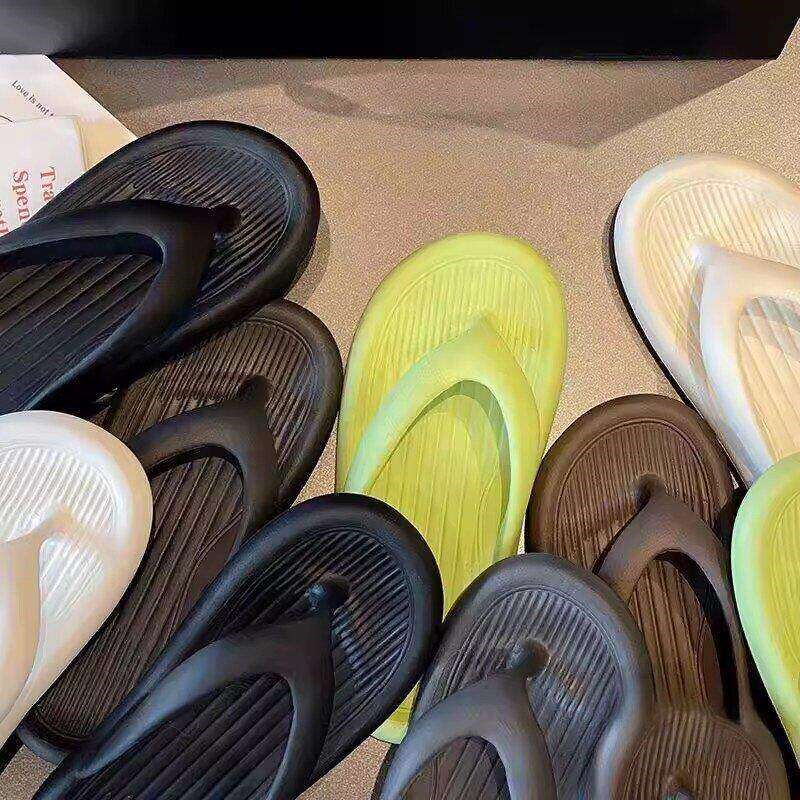 速发人字拖男士夏季新款防滑夹角凉拖鞋情侣厚底耐磨夹拖沙滩鞋