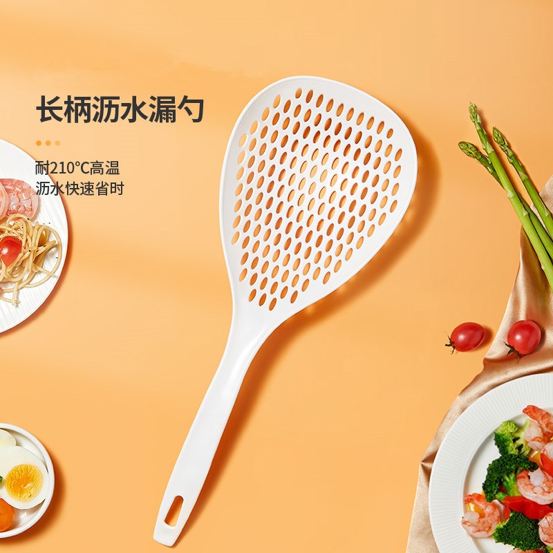 速发厨房防烫耐高温捞面勺大漏条大用饺子滤水过滤网筛家号漏网