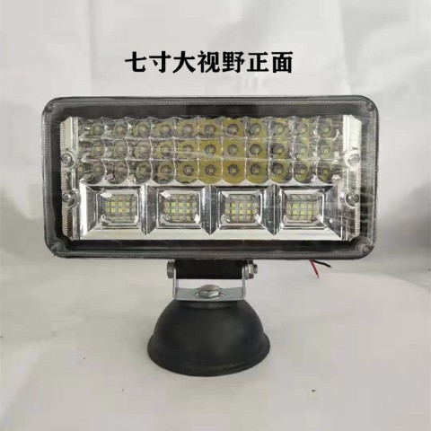 速发汽车货车大视野v灯三四五七八寸方灯12v-改0射工程车8装照明
