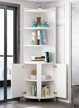 欧式角柜客厅三角置物架多功能转角墙角柜储物柜拐角边角柜置物架