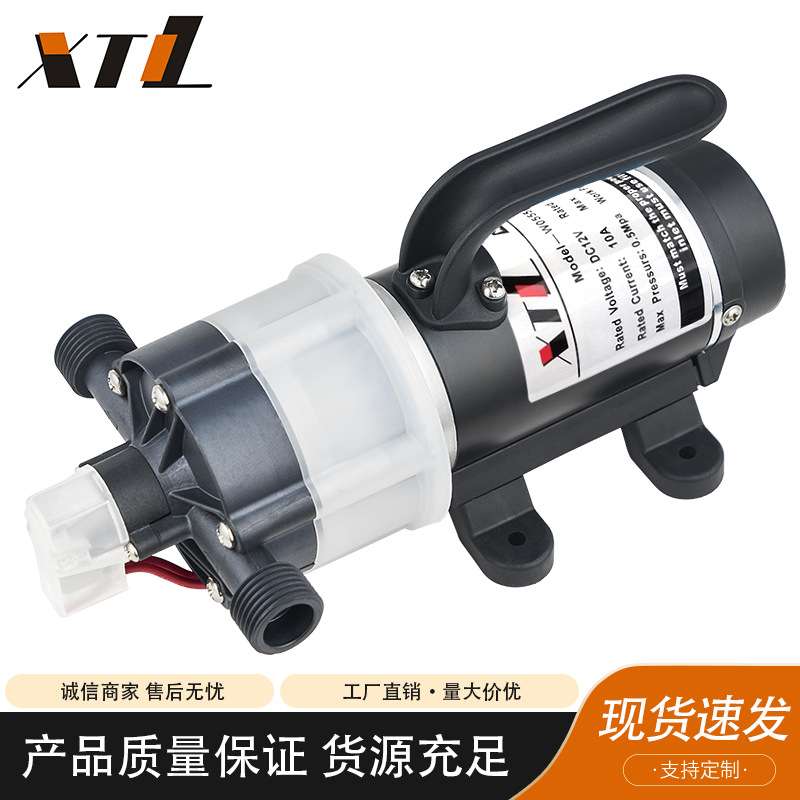 供应隔膜泵低噪音房车水泵自吸增压XTL电动压力泵直流微型