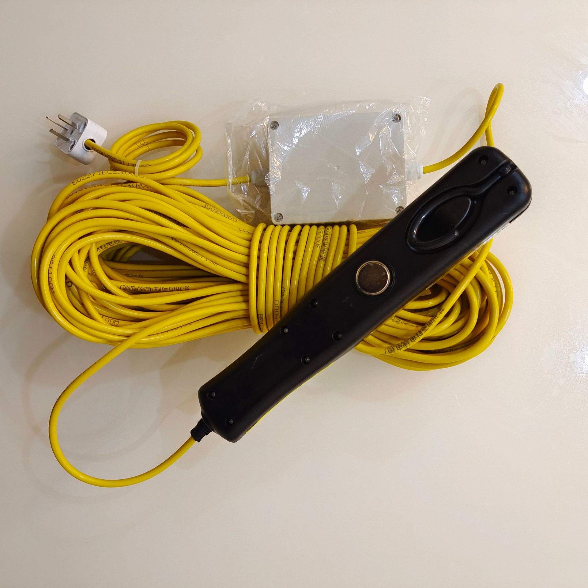 LED自带变压器工作灯220V转12V24V36V低压行灯 手提磁铁检修灯