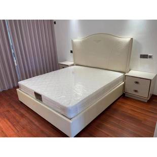 床储物床头柜 法式 2022新款 双人床现代简约1.8m主卧小户型意式