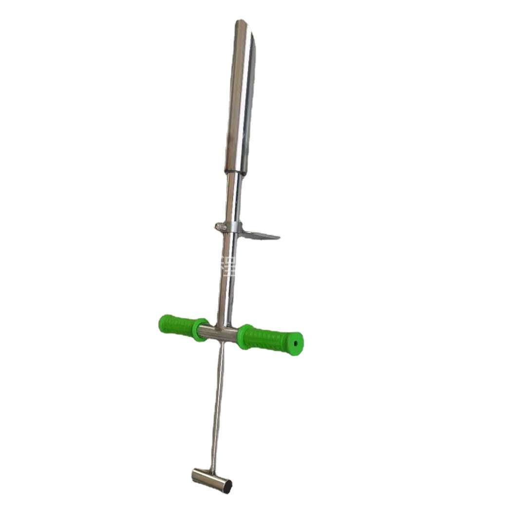 土壤采样器 脚蹬踏板带刻度取土器 手提式0.5米*38mm土壤采集器具