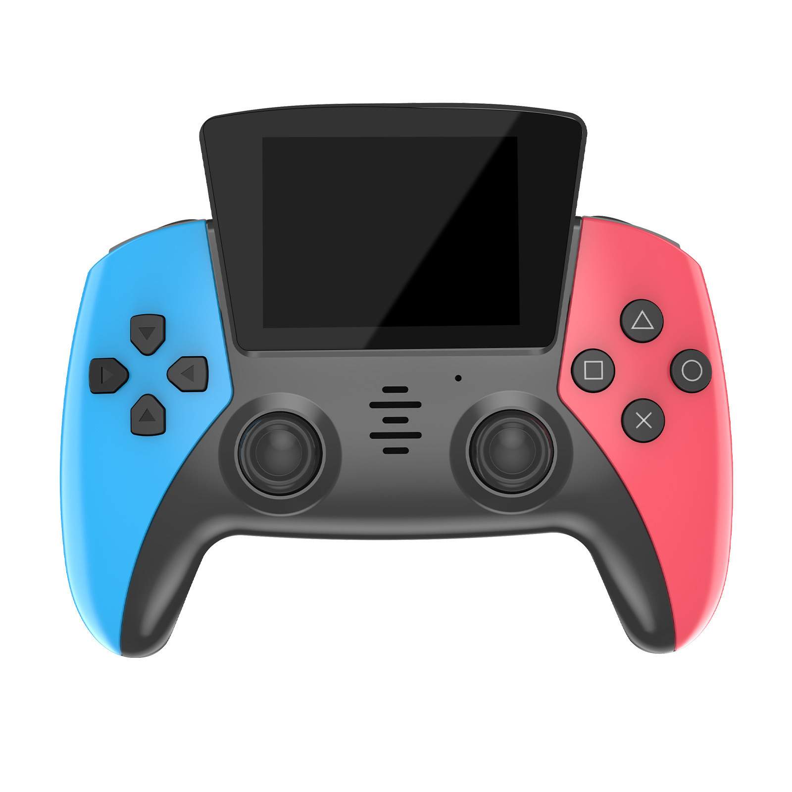 D6掌上手柄游戏机双摇杆内置10个模拟器16位GBA掌机复古复古风潮