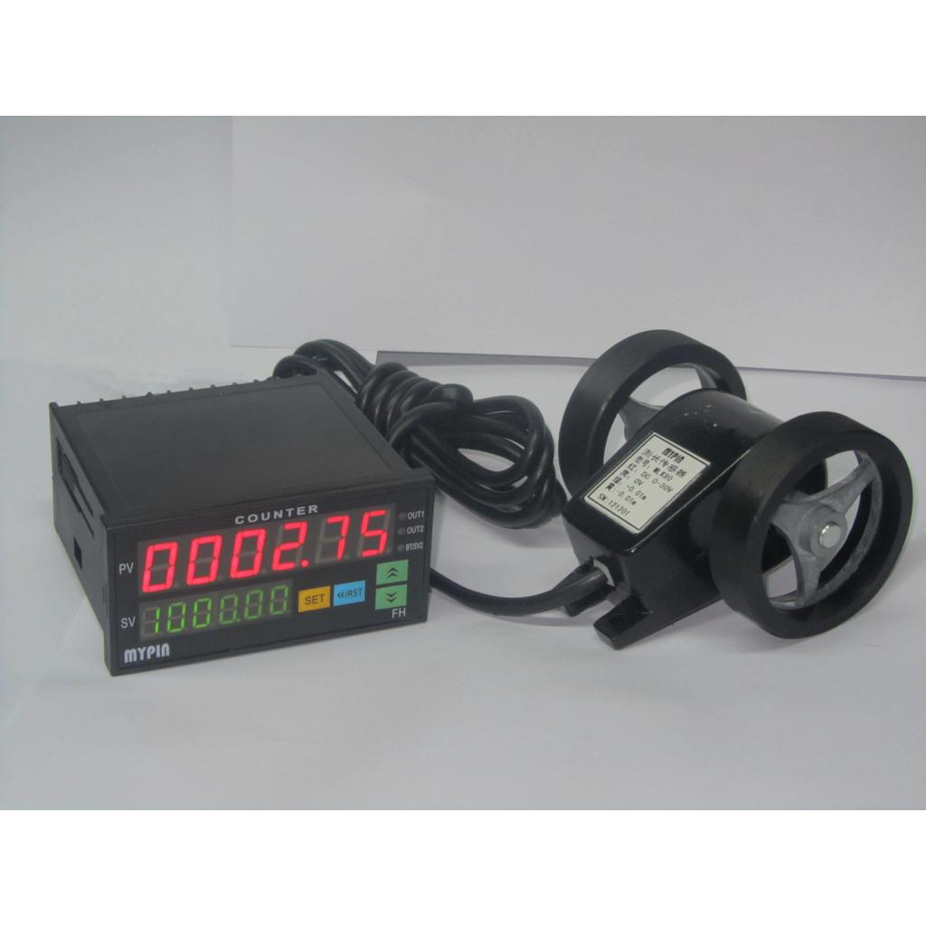 多段控制减速停机电子轮式加减可逆计米器计码器计长器