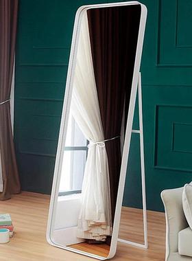 全身镜穿衣落地镜女生卧室宿舍挂墙立体镜家用壁挂简约试衣大镜子