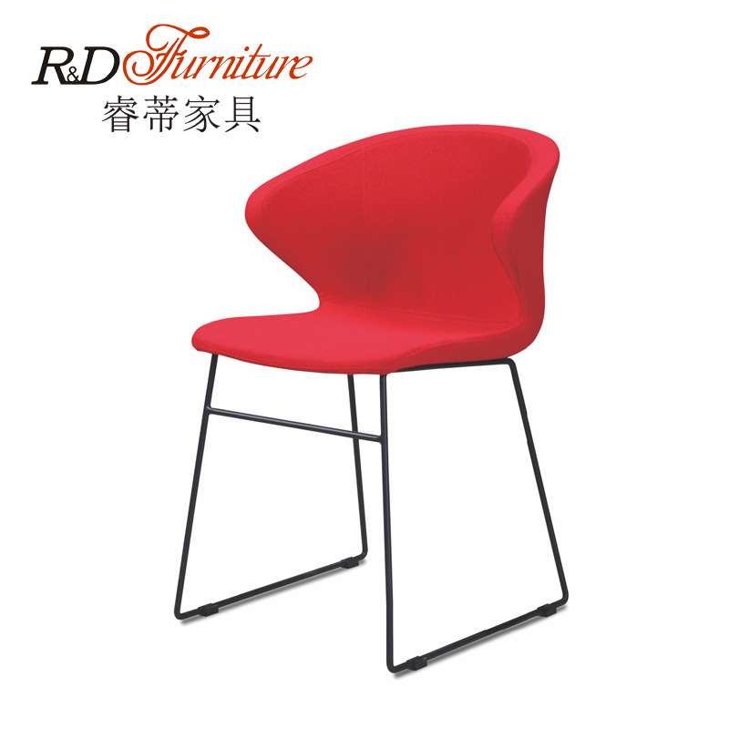 休闲椅布艺单人椅简约会客接待室洽谈椅时尚会议椅培训椅