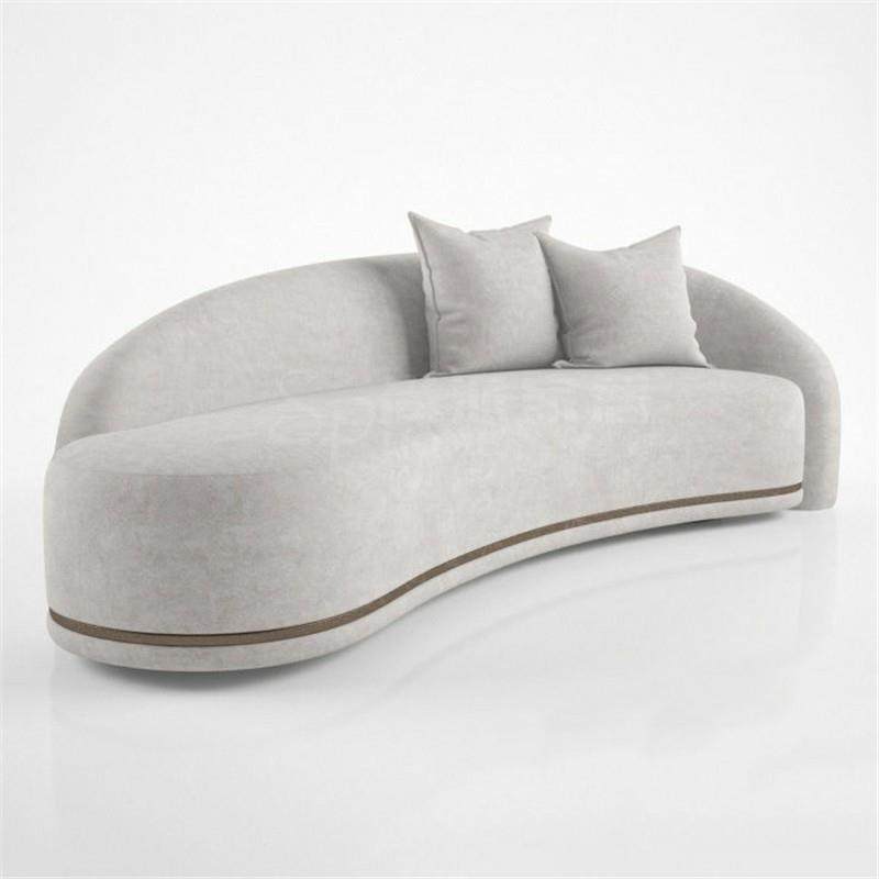 北欧时尚意大利绒弧形沙发创意现代简约小户型客厅样板房沙发,农机/农具/农膜,其它农用工具,淘宝优惠券,粉丝福利购,淘宝优惠卷