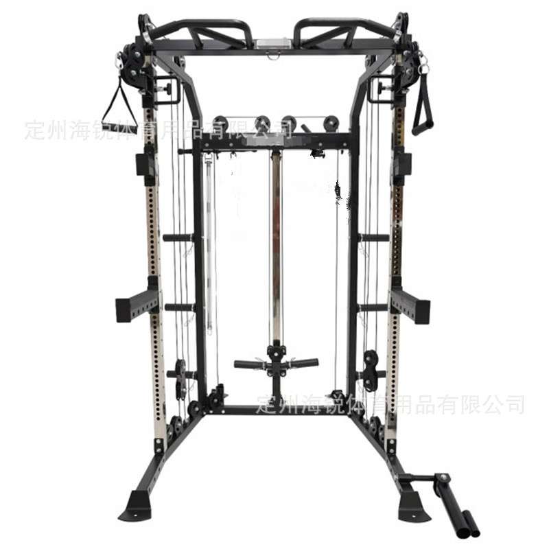 综合训练器轻商用深蹲架小飞鸟训练器卧推引体向上龙门架健身器械
