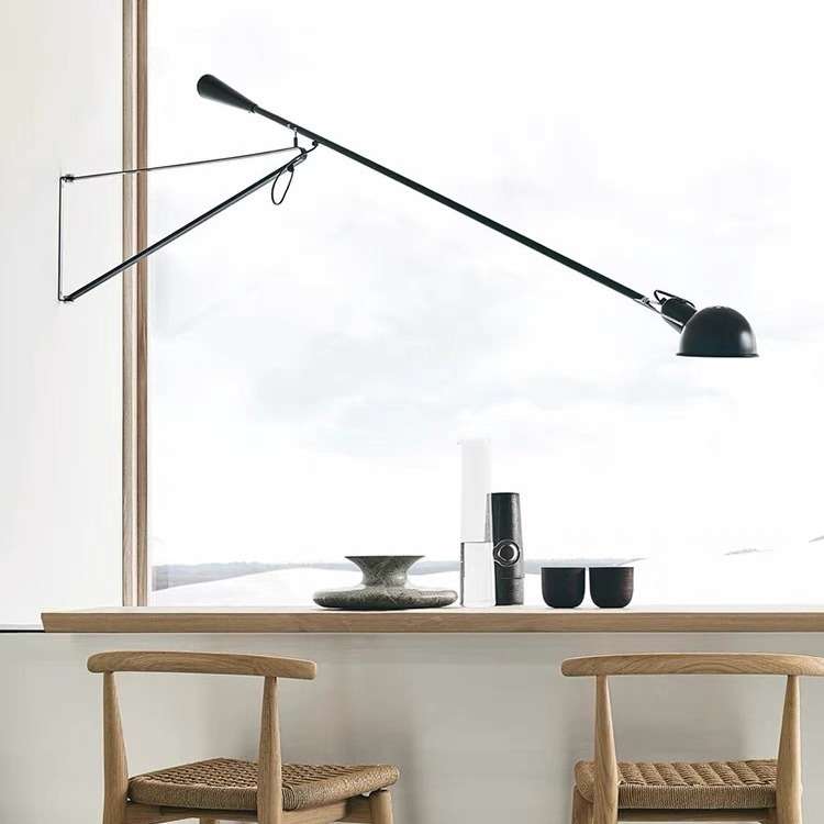 意大利Flos 265长臂客厅餐厅壁灯设计师工业风摇臂长杆极简阅读灯