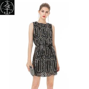 Party Gatsby Costumes 了不起 复古裙 1920s 盖茨比裙子 Dress