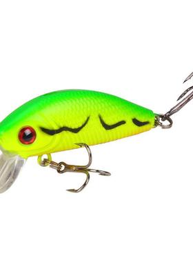 1PCS Minnow Fishing Lure 50mm4.2g Topwater Hard Bait Wobble