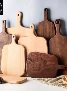 Kitchen Wooden Chopping Blocks Beech Pizza面包 Cutting Board