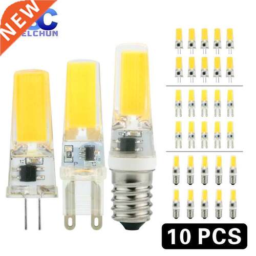 10pcs/lot LED G4 G9 E14 3W 6W Light Bulb AC/DC 12V 220V LED
