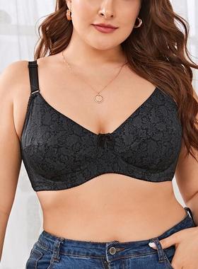 women Push Up Bra Plus Size E Cup Bra Brassiere大码薄款文胸