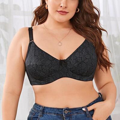 women Push Up Bra Plus Size E Cup Bra Brassiere大码薄款文胸