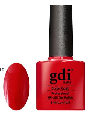 N10 Neoe GDI Nails - Red Neon UV LED Soak Off Gel Nail