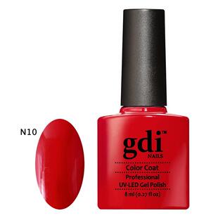 Off Nail Nails LED Neon GDI Red Gel N10 Soak Neoe