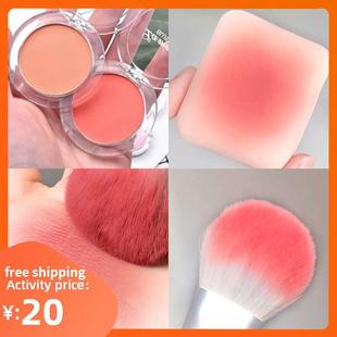 Face Blusher Powder Rouge Makeup Palettes Brush Cream 腮红