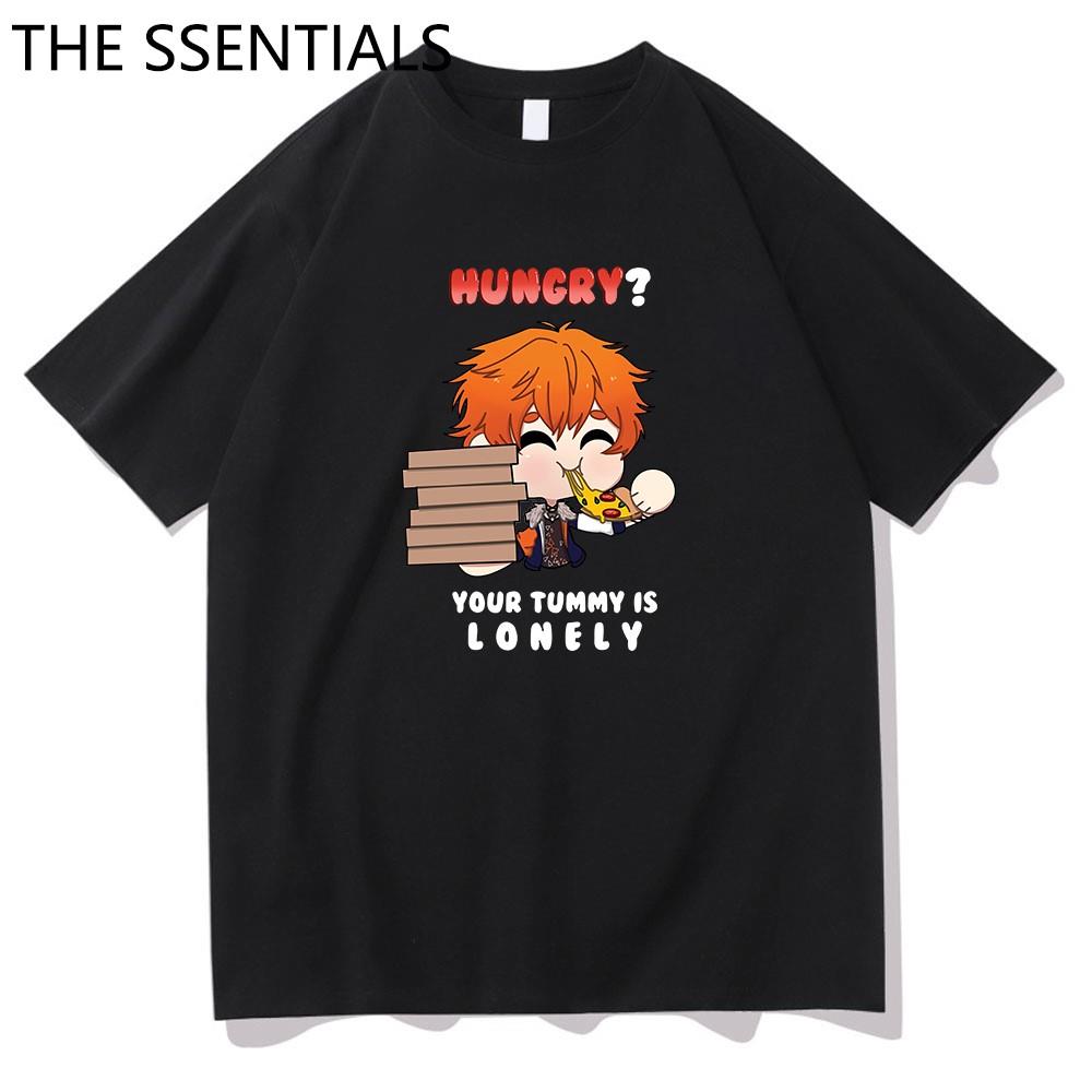 Obey Me Shall We Date T Shirt Men Harajuku Kawaii Beelzebub