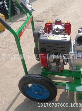 泵一体机带动柴机压油41379井抽水泵爬坡水高压送高扬程离心泵