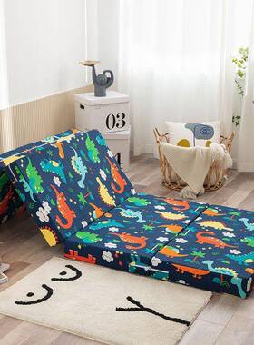 加厚四垫折叠海绵垫午休床垫学生午睡懒人办室榻ZWE公榻铺米睡打