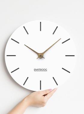 OOOM表客钟厅家用玄关挂钟Z现代简约W时尚创意P000EMA9潮流卧室挂