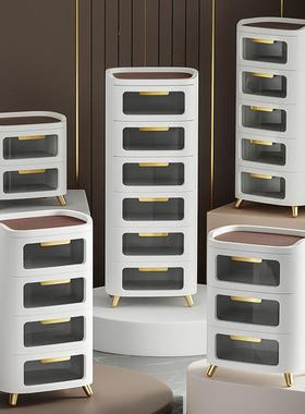 床SY5281头柜纳柜物收纳柜客厅餐收边置物窄缝夹缝斗柜卧储室抽屉