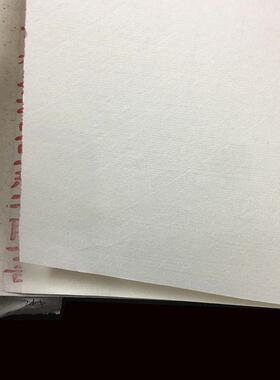 安徽县纯鸟手工宣纸四六师尺大级泾生宣古法皮74171书法国画花写