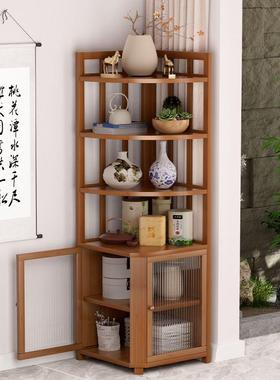 转5636角角置物角落柜家用高档转角柜边餐架厅角柜墙角柜酒柜客厅