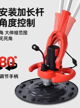 电灰动凝抹平收光机大率混土找平54293器小型抹光功机抹墙机瓦工