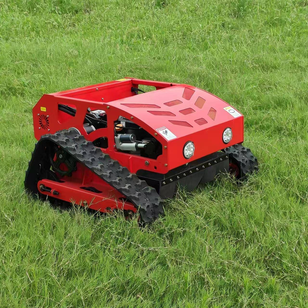 出泰国智口能遥控割机HT7草50汽油果园草草坪除草机履无品牌/带式