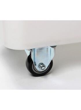 厨房防虫轮潮MKP大容量米桶米箱剑塑料双储米箱带滑米缸带防盖米