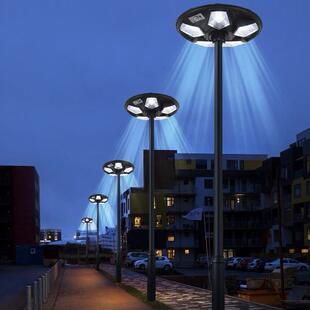 户外别防水人体感应阳能庭院太灯花园墅大功率一体化太90783阳路能灯