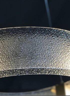 后代客厅玻璃吊灯奢餐厅客厅圆形板房样HX9906设计师简轻约创现意