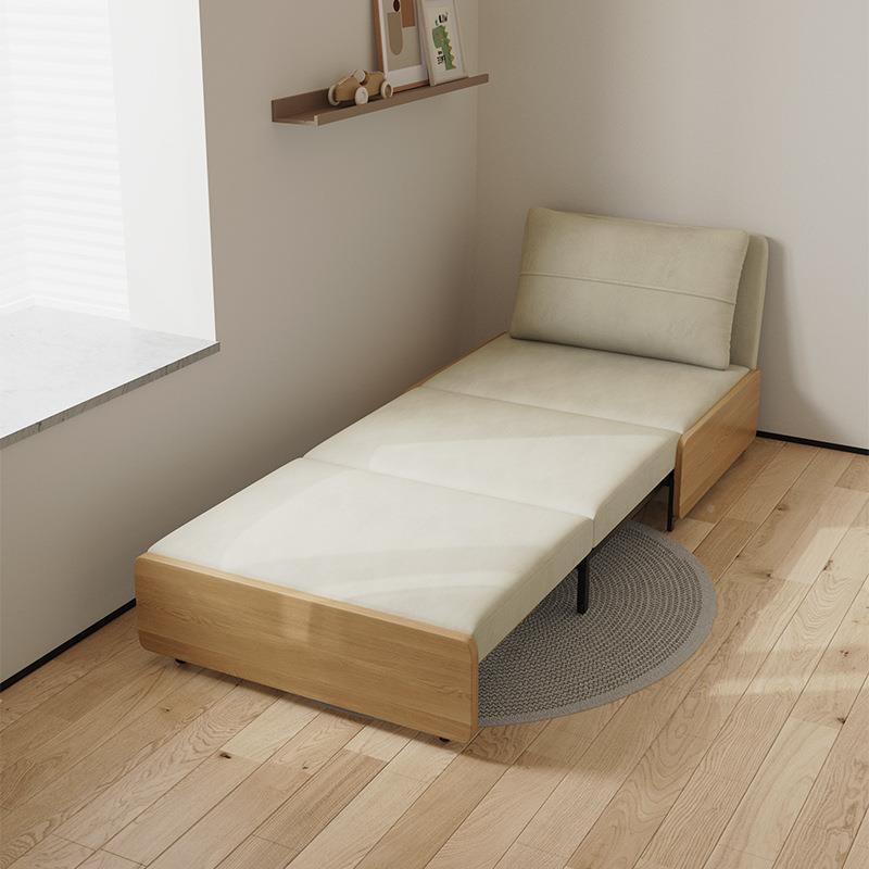 原.木风1米YYR可可躺两用绒布可拆洗经济型沙出租房1睡2米发床