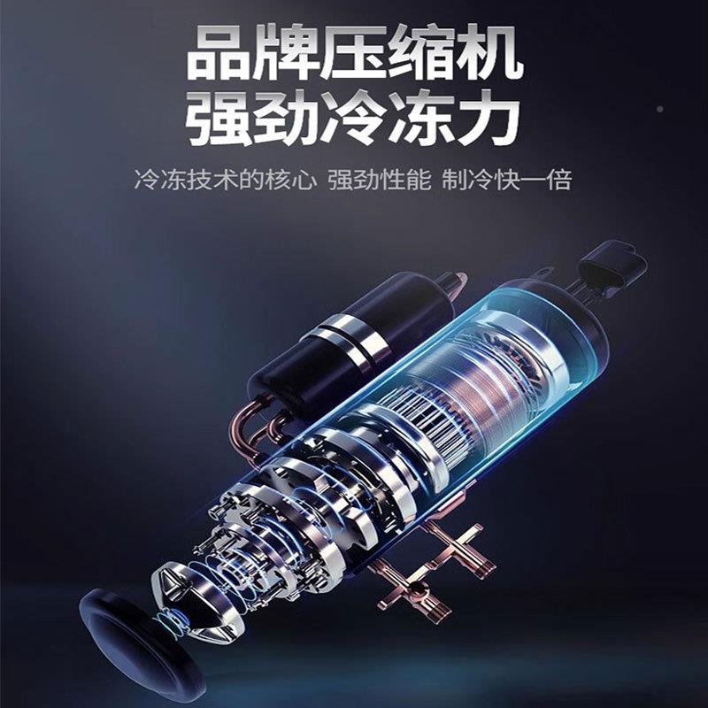 雪潮阶鲜梯保柜用多Y功能双温双控商海烧鲜烤冷冻点菜柜明档冷藏