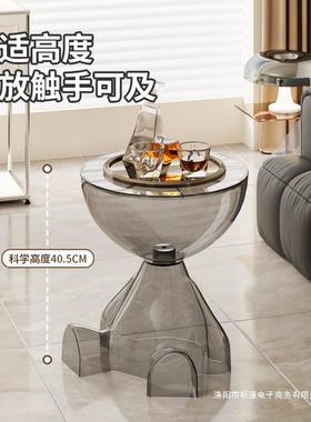 简约明几家用风边客厅40701地落摆件置物架床头柜替代品沙发边透