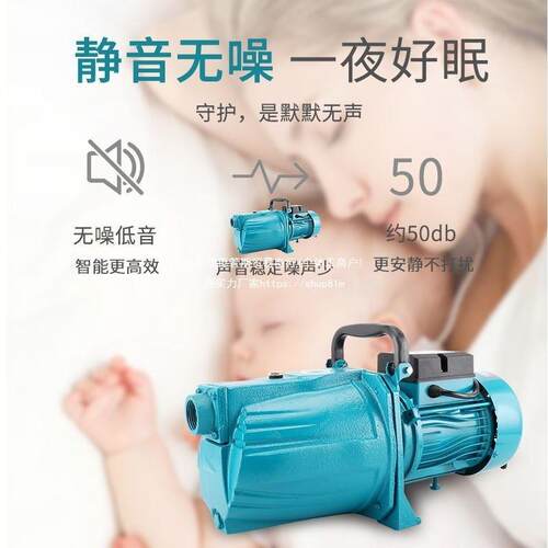 压自吸水泵OAT泵家用吸力全自增泵220V钢水井抽动水泵不锈泵