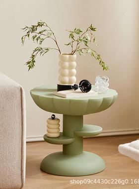 客厅设计18354师花朵几家茶用网红创意摆件边角小几户型置物几