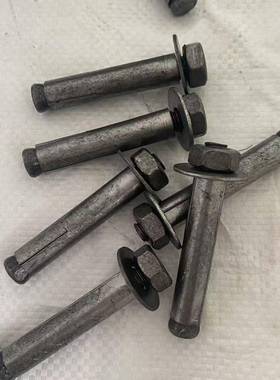 散黑色称油膨胀螺本丝色膨胀螺丝油胀膨470卷闸门窗户专用膨胀螺