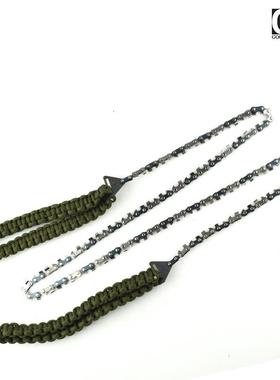 林/8密齿伐48英寸口袋ODJ锯链园工具外便携野营木修户枝手拉链锯