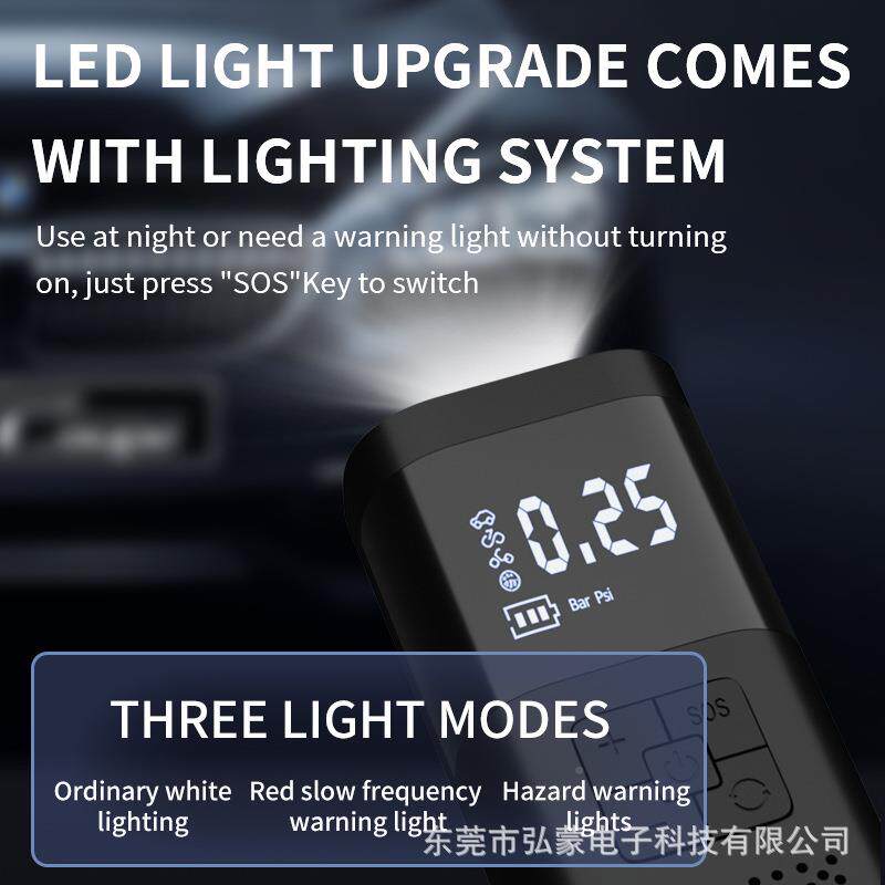 跨无线车载充气泵28337车便携境式轮胎电动充气气车汽用多功能打