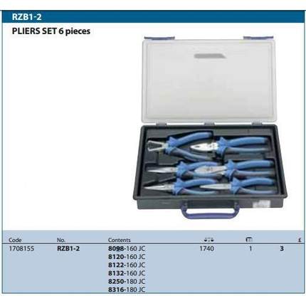 edore吉多瑞6件1装钳子套G件RZB1RVZ-2(17085)5现货