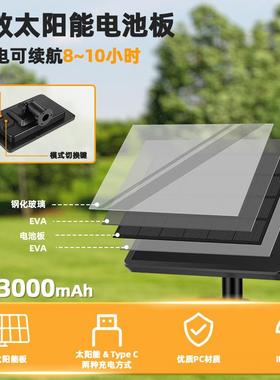 跨境ts38太阳能灯串户外酒VHG庭院花园装饰节氛能太店阳能围灯串