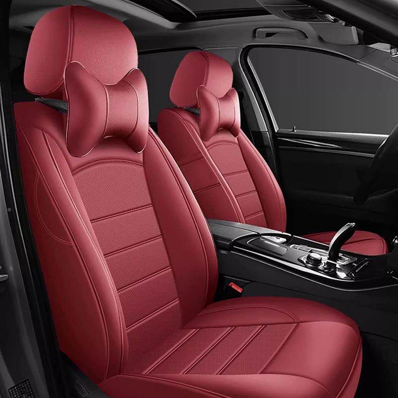 汽车座套全包围坐垫套小皮专DIC车用革座椅四季通用车座套制定