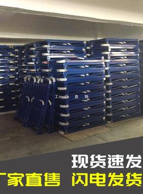 推车搬运车折叠小推车拉货静音平板车工手地轮家用85392手拉车拖