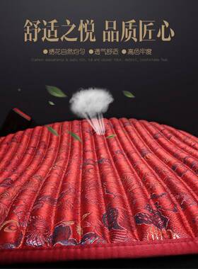 坐垫通用四季贡缎刺绣片车位单座车垫可爱女F76M79HM秋季透气汽荞